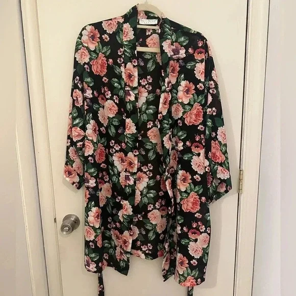 Vintage Val Mode Lingerie Robe Large - Picture 1 of 4